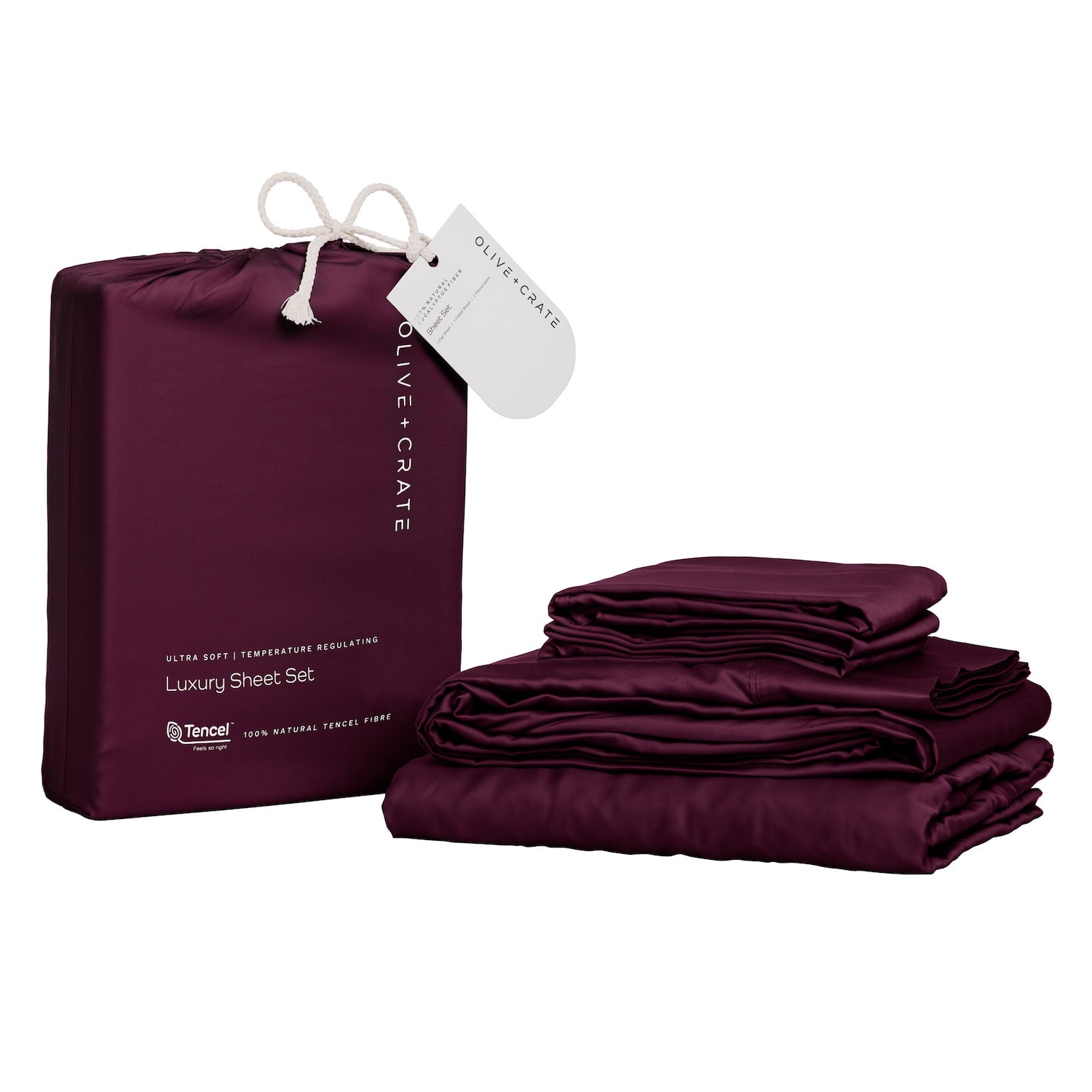 TENCEL Lyocell Eucalyptus Cooling Sheet Set