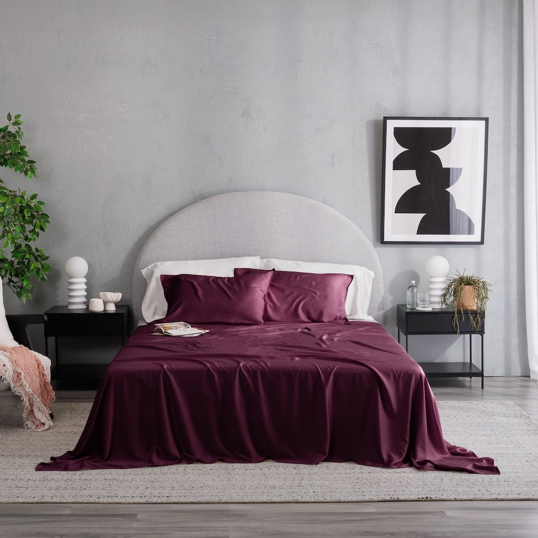 TENCEL Lyocell Eucalyptus Cooling Sheet Set