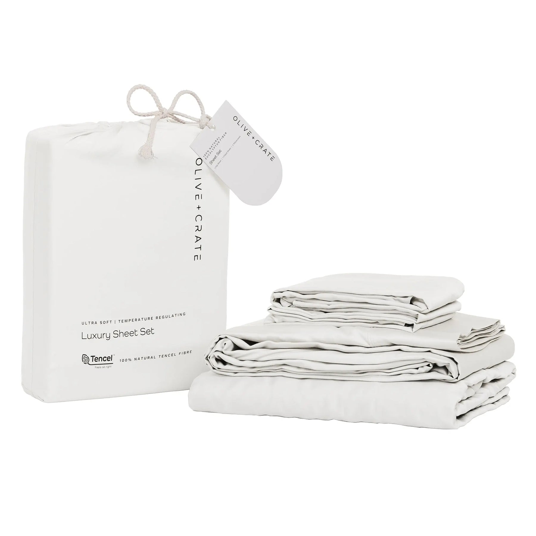 TENCEL Lyocell Eucalyptus Cooling Sheet Set