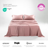 Main rose blush sheet set #color_rose blush